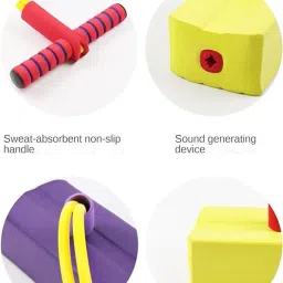 Kids Foam Bouncer Stick – Red & Yellow Jump Toy-image-78