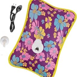 Electric Hot Water Bag with Auto Power Cut-off Heating Bag Pain Relief Warm Bag Electrical 1 L Hot Water Bag-image-44