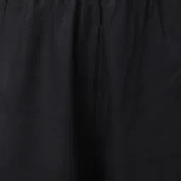 Khushal K Women Black Floral Printed Gotta Patti Kurta with Trousers & With Dupatta image 3