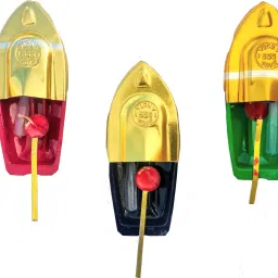 3 pcs pop pop steam boat toy || pop pop boat with free wax candle & dropper || putt putt nav steam boat, fat fat boat-10