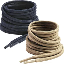 XERUS Shoe Laces Round Khaki Navy Blue 150cm shoe lace for Boot sport Hiking shoes Shoe Lace-image-74