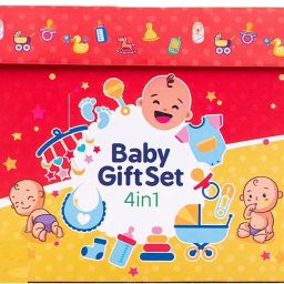 New Born Baby Boy / Girl Infant Toddler Baby Gift Set 4 In 1 Rattle-image-8