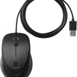 HP 4TS44AA Secure USB Mouse with Integrated Fingerprint Reader Wired Ambidextrous Optical Mouse-21