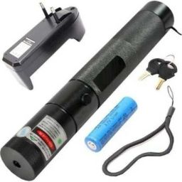Shopeleven Visible Beam Multi Purpose Green Military Burning Green Laser Pointer 650nm-29