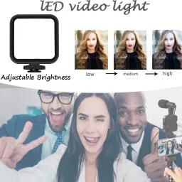 Zohlo Video Kit Vlogging Kit for Live Streaming Vlogging Self-Portrait Photography Tripod Kit, Monopod Kit image 3