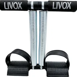 livox Double Spring Tension Foot Pedal Abdomen Leg Exerciser Ab Exerciser-picture-14
