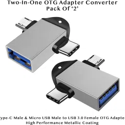 WRENS USB Type C, Micro USB OTG Adapter image 2