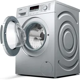 bosch 7 kg 1200RPM Fully Automatic Front Load with In-built Heater Silver image 5