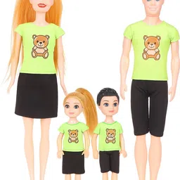 ladli Happy Family Doll Set Mom, Dad, Son, Daughter Toy for Girls & Boys-picture-20