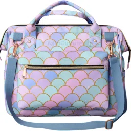 Premium Toddlers Travel Hand Bag with Insulated Bottle Pockets, Waterproof Baby Diaper Hand Bag-18