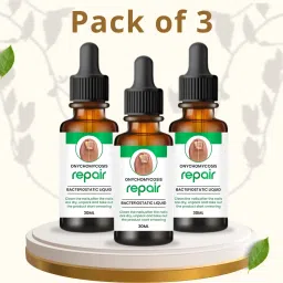 Nail Serum - Boost Nail Growth, Strong and Repair Nails - Pack of 3 | Combo clear-image-29