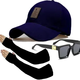 Solid, Self Design Sports/Regular Cap-image-69