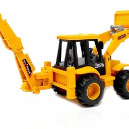 2 in 1 Construction Trucks Rotate by 180 Degree JCB Toy Loader JCB Toy and Excavator Vehicle Engineering Toy for 3 Years and Above Age Toddlers ,High Speed Friction Excavator-33