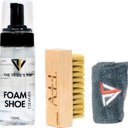 TheTribesVibe Foam Shoe Cleaning Kit | Foam Cleaner 150ml | Sneaker and Sports Shoes Cleaner-image-60