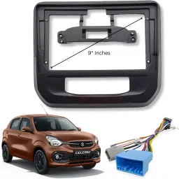 ABS300 Plastic Material Maruti Suzuki Celerio (2018-2025) With Power Coupler Media Player Frame-picture-16