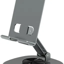 DARKFIT Mobile Metal Stand 360° Rotation, Height & Angle Adjustable, All Phones & Tablet Mobile Holder-15
