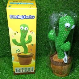 Best Dancing Cactus Repeats What You Say Electronic Plush Toy with Lighting-image-0
