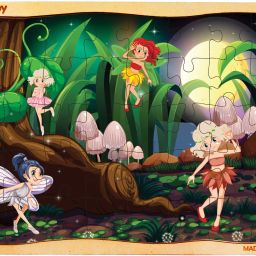Fairy Land Wooden Jigsaw Puzzle, 40pcs-image-36