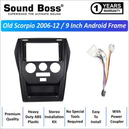 Scorpio 2006-12 9"Inch Frame for Android Car Stereo-image-23