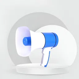 Handheld Megaphone with Siren, Microphone & Rechargeable for Outdoor EventsB268 King Bhopu Speaker (Portable Horn)Recorder Player & Sirens With Dual BatteryA268 Outdoor PA System-4