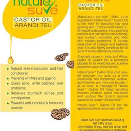 Nature Sure Set of 2 Castor Oil -110 ml Each image 4