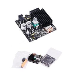 ZK-1002M 100W+100W 2.0 Stereo Bluetooth 5.0 Digital Amplifier Board Module Multiple Inputs image 4