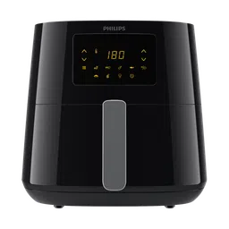 PHILIPS 6.2L 2000 Watt Digital Air Fryer with Rapid Air Technology (Black)-21