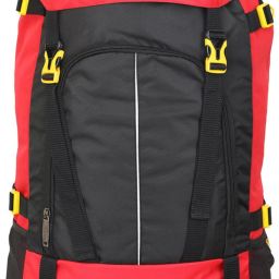 70 L Gym Duffel Bag - 65 L Travel bag, Trekking, Mountaineering, Hiking, Holiday, Vacation, Picnic - Red-24
