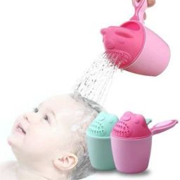 Plastic Baby Shampoo Cup Baby Shower Water Scoop Children Water Scorpion Baby Bath Tumbler - Pack of 1 - VN10-image-43