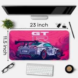 Eshaaver Graphic printed mouse pad Rubber Base & Smooth Surface for Computer. Mousepad image 2