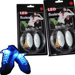 9Up LED Light Up Shoe laces Colors flashing Shoe Lace-18