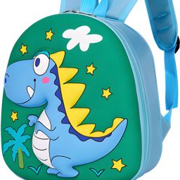Kindergarten Cute Cartoon Kids School Bag for Boys and Girls, Toddler-Green School Bag-image-60