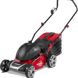 16-Inch Blade Metal Body Electric Lawn Mower with 55 LTR Grass Box & 100 Feet Cable, 20mm to 80mm Cutting Height (Motor - 1800 Watt, 2800 RPM) AC Adapter Push Lawn Mower-picture-23