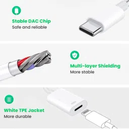 ZITRONIX Lightning, USB Type C OTG Adapter image 3
