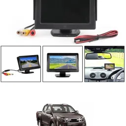 Universal Car Dashboard 4.3Inch TFT Display LCD Monitor Screen-76 Black LCD-image-86