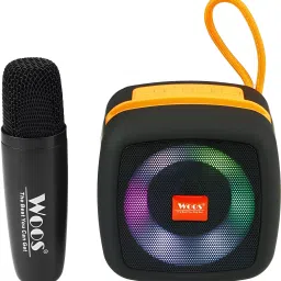 WOOS WS-M36 Portable Bluetooth Speaker Dynamic Thunder Sound With Rgb Light 15 W Bluetooth Home Audio Speaker-image-85