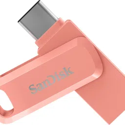 SanDisk SDDDC3-064G-I35PC 64 GB OTG Drive Compatible with Desktop Computer, Mobile, Laptop USB 3.0 Plastic Case-23