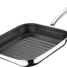 Triply Hi-Tech Giro Stainless Steel Non-Stick Grill Pan 24 cm diameter 0 L capacity-image-13