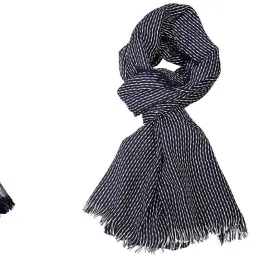 Self Design Pure Cotton Men Multicolor Fancy Scarf-27
