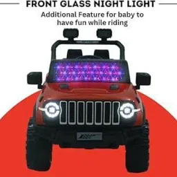 4×4 Battery Operated Jeep for Kids, Ride on Toy Kids Car Light & Music Jeep Battery Operated Ride On-image-71