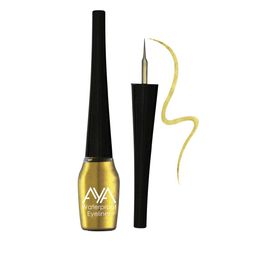 AYA Set of 3 Waterproof Eyeliner - Golden, Silver & Brown - 5 ml each image 5