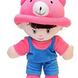 Addie Boy Plush Soft Doll Toy Huggable (35 Cms, Pink) - 35 cm-image-74