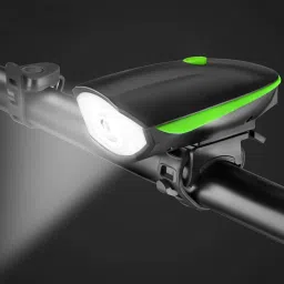 USB Rechargeable Bike Horn And Light Super Bright 3 Modes LED Front Light LED Front Light-image-52