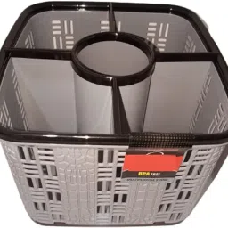 Multipurpose Stand, Plastic Cutlery Holder, Set 1 Pcs - PTHK-1615 Plastic Cutlery Set-image-11
