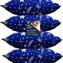 Microfibre Abstract Sleeping Pillow Pack of 4-19