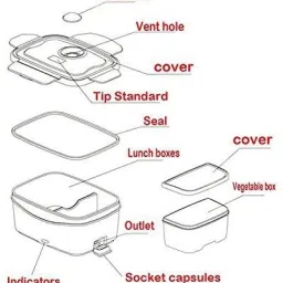 akshit 1050 ml 2Compartments image 5