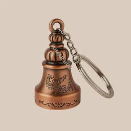 Good Luck Guardian Bell KeyChain for Bike Good Luck Charm Key-Chain Tibetan Key Chain-image-17