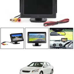 Universal Car Dashboard 4.3Inch TFT Display LCD Monitor Screen-5 Black LCD-image-90