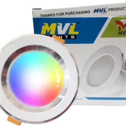 mvl 9 W Color Changing Round Plug & Play LED Bulb image 5