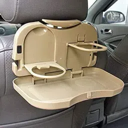 Car Seat Organizer with Fordable Backseat Car Organizer Tray Cup Holder Tray Table-image-66